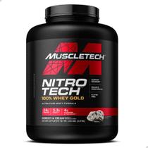 Whey Protein 100% Gold Nitro Tech 2,27Kg 5Lbs Muscletech