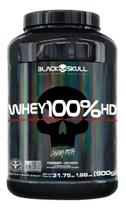Whey Protein 100% HD 3W(WPC, WPI e WPH) pote de 900g - Black Skull