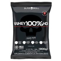 Whey Protein 100% HD Black Skull 900g Refil