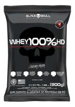 Whey Protein 100% HD Concentrado, Isolado e Hidrolisado 900g - Black Skull Refil