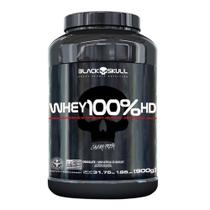 Whey Protein 100% HD Concentrado, Isolado e Hidrolisado 900g - Black Skull