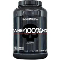 Whey Protein 100% Hd - Concentrado + Isolado + Hidrolisado - 900g - Black Skull