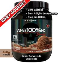 Whey Protein 100% HD Pote GOURMET Concentrado Isolado Hidrolisado Black Skull