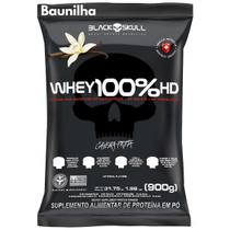 Whey Protein 100% HD Pure 900g BLACK SKULL - Ganho de Massa e Força ( Isolado - Hidrolisado - Concentrado )