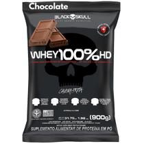 Whey Protein 100% HD Pure 900g BLACK SKULL - Ganho de Massa e Força ( Isolado - Hidrolisado - Concentrado )