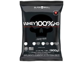 Whey Protein 100% HD Pure 900g BLACK SKULL ( Isolado - Hidrolisado - Concentrado ) Suplemento de Proteína