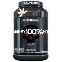 Whey Protein 100% HD Pure 900g BLACK SKULL ( Isolado - Hidrolisado - Concentrado ) Suplemento de Proteína