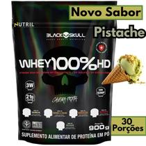 Whey Protein 100% HD Pure 900g BLACK SKULL ( Isolado - Hidrolisado - Concentrado ) Suplemento de Proteína