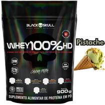Whey Protein 100% HD Pure 900g BLACK SKULL ( Isolado - Hidrolisado - Concentrado ) Suplemento de Proteína