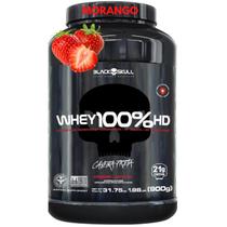 Whey Protein 100% HD Pure 900g Pote BLACK SKULL ( Isolado - Hidrolisado - Concentrado ) Suplemento de Proteína