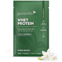 Whey Protein 100% Isolado Sabor Neutro - Puravida 450g Whey Protein 100% Isolado Sabor Neutro - Puravida 450g