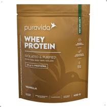Whey Protein 100% Isolate e Purified 450g Pura Vida