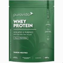Whey Protein 100% Isolate e Purified 450g Pura Vida