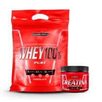 Whey Protein 100% Pure 907g + Creatina 150g Pura integralmedica