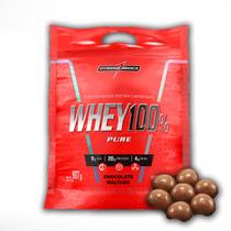 Whey Protein 100% Pure Concentrado 900g Refil - Integralmedica