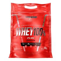 Whey Protein 100% Pure Integralmédica Concentrado Chocolate Refil 900g