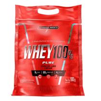 Whey Protein 100 Pure Integralmédica Concentrado Cookies And Cream Refil 900g