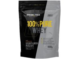 Whey Protein 100% Pure Probiótica 900g Refil Sabores