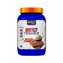 Whey Protein 100%pure Trisabor Concentrado Absolut Nutrition Sabor:Morango/Baunilha/Chocolate