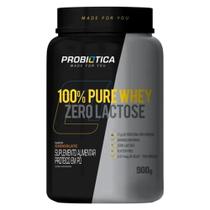 Whey Protein 100% Pure Zero Lactose 900G - Chocolate - Probiótica