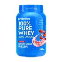 Whey Protein 100 Pure Zero Lactose 900G Probiótica