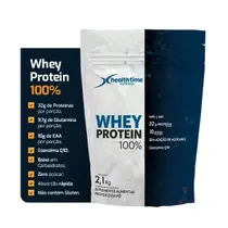 Whey Protein 100% Refil (2,1kg) - Sabor: Chocolate