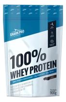 Whey Protein 100% Refil 900g Sabores - Shark Pro