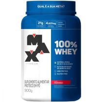 Whey Protein 100% Whey Concentrado 900g - Max Titanium Whey Protein 100% Whey Concentrado 900g - Max Titanium