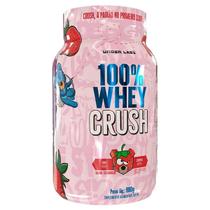 Whey Protein 100% Whey Crush Pote 900g Sabor Morango Strawbear Under Labz