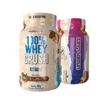 Whey Protein 100% Whey Crush Zero Lactose Sabor Chocolate