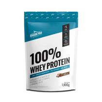 Whey Protein 100% Whey Refil 1800g Sabor Chocolate Shark Pro