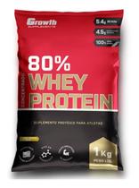 Whey Protein 1Kg Concentrado Growth Supplements