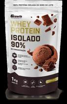 Whey Protein 1kg Isolado 90% Growth Supplements - Sabores