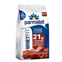 Whey Protein 21g de Proteína Parmalat Sabor Chocolate 450g