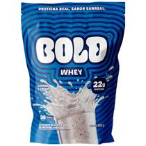 Whey protein 22g concentrado cookies cream cremoso 900g bold Whey protein 22g concentrado cookies cream cremoso 900g bold
