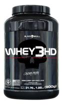 Whey Protein 3HD (WPC, WPI E WPH) Concentrado, Isolado e Hidrolisado - 900g - Black Skull