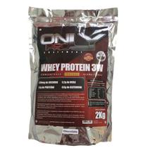 Whey Protein 3w 2kg Only pro - Isolado - hidrolisado