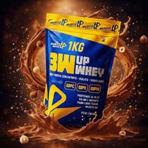 Whey Protein 3w Avelã 24g por Dose Proteína Biturbo 1kg