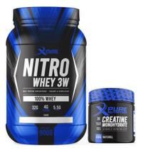 Whey Protein 3W + Creatina monohidratada 300g