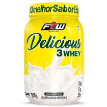 Whey Protein 3W Delicious Proteína (900g) FTW Whey Protein 3W Delicious Proteína (900g) FTW