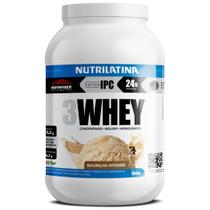 Whey Protein 3W Nutrilatina Sabor Baunilha Intense 900g