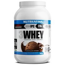 Whey Protein 3W Nutrilatina Sabor Chocolate Intenso 1020g