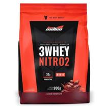 Whey Protein 3Whey Nitro 2 - 900g Refil - New Millen