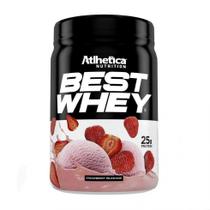 Whey Protein 450g Best Whey Atlhetica Nutrition Sabor Milkshake de Morango