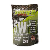 Whey Protein 5W BuilderPro - 2kg Sabor Morango PROMOÇÃO