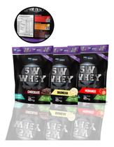 Whey Protein 5w Dark Insane 2kg Pró Effect Baunilha