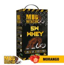 Whey Protein 5W MBD Nutrition 2kg - Proteína Concentrada Isolada
