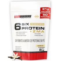 Whey Protein 6 Six Protein com ZMA 2Kg Bodybuilders
