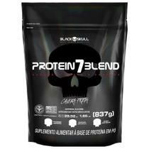 Whey Protein 7Blend Refil Black Skull 837g
