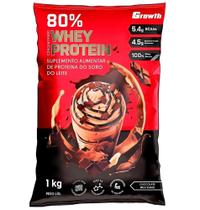 Whey Protein 80 Proteína Concentrado 1KG Chocolate Milkshake Whey Protein 80 Proteína Concentrado 1KG Chocolate Milkshake